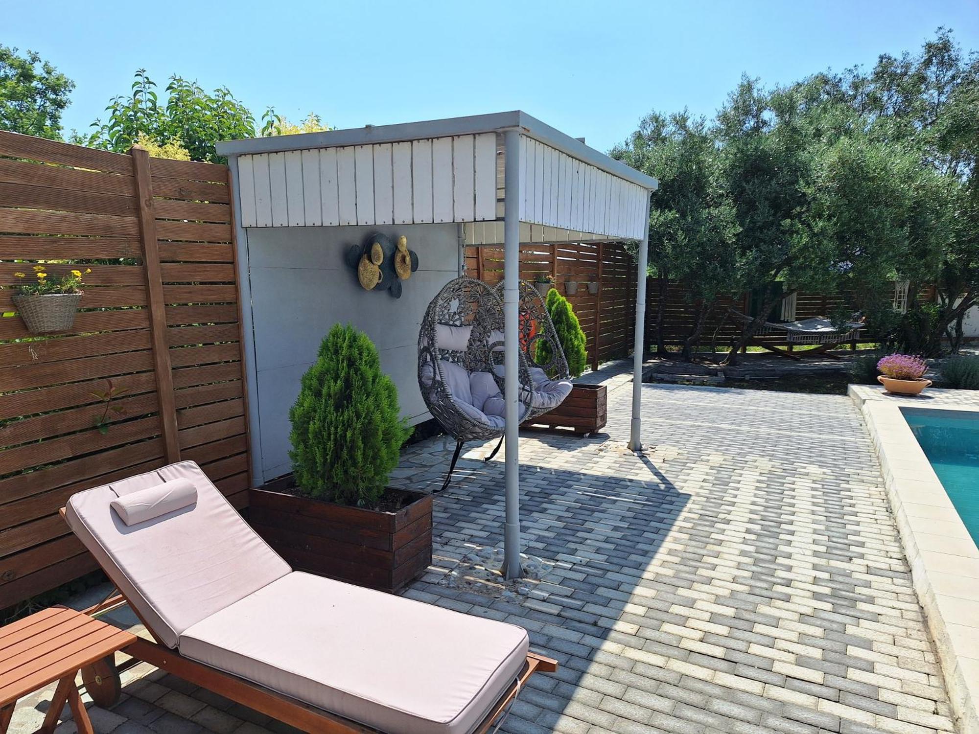Villa Serenity - Off Grid Villa Pouládes Eksteriør billede